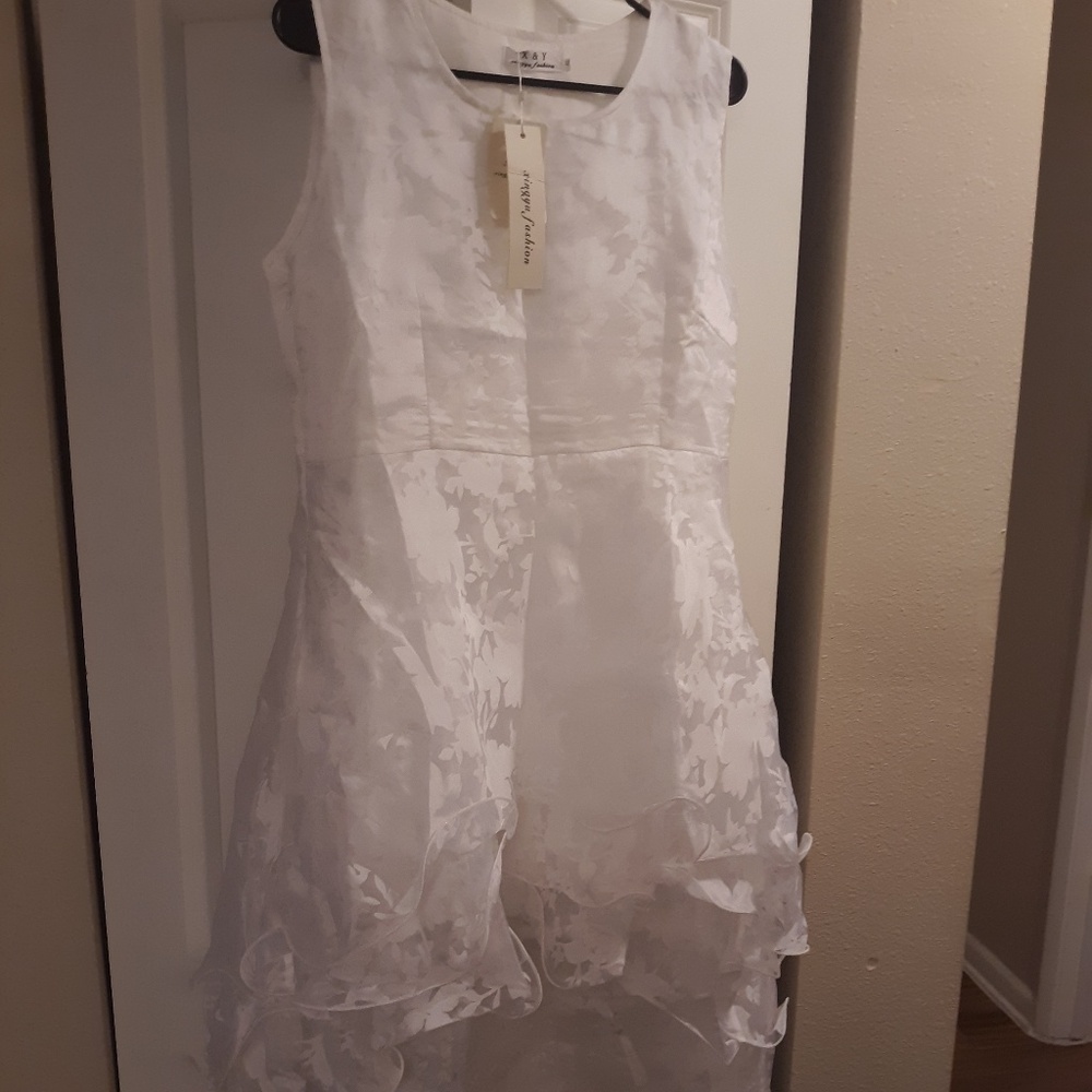 New With tags White Wedding Dress!